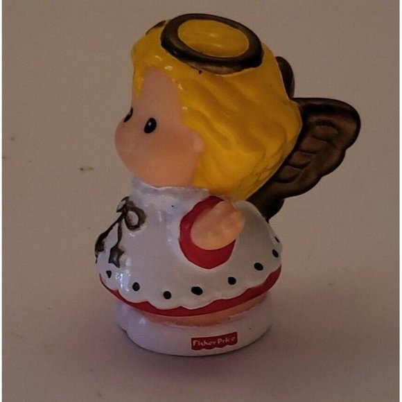 Fisher Price Little People SARAH LYNN CHRISTMAS NATIVITY ANGEL 1999 Figure Rare - Picture 7 of 8